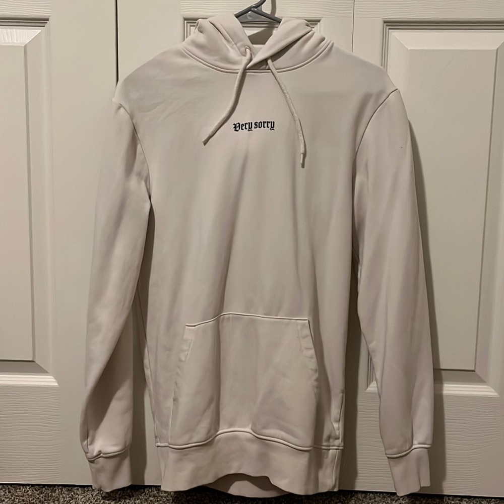 Very sorry sweatshirt